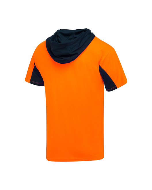 Hi Vis Evapor8 Hoodie- Short Sleeve